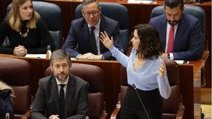 Díaz Ayuso interviene en el Pleno