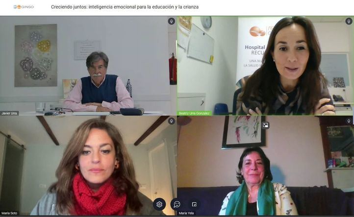 Webinar Ginso: 'Creciendo juntos: inteligencia emocional para la educación y la crianza'