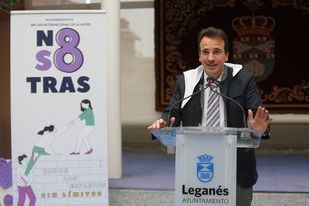 Acto por el 8M del Ayuntamiento de Leganés