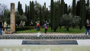 Homenaje a los fallecidos el 11M en el Bosque del Recuerdo