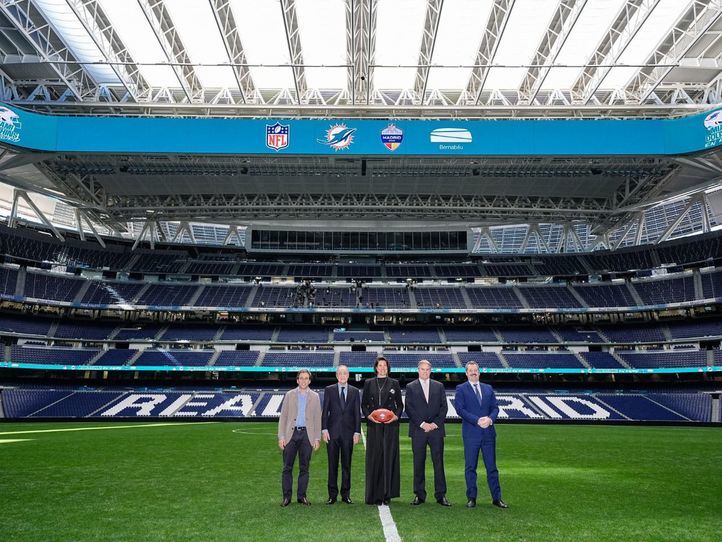 La Comunidad patrocinará el partido de la NFL en el Bernabéu con un millón y medio de euros