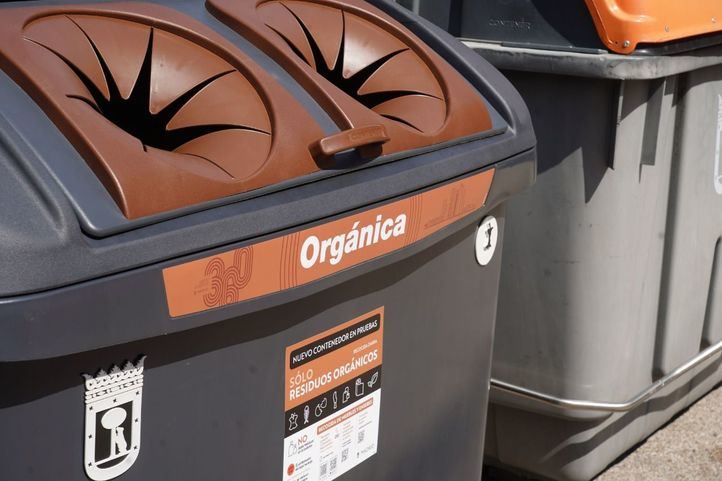 Contenedor de basura.