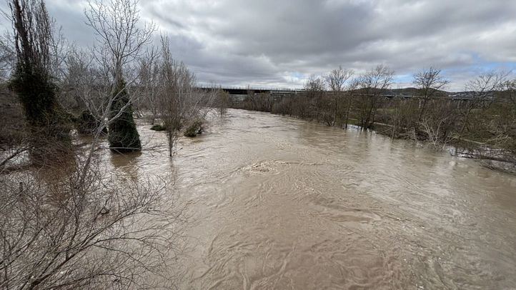 Río Jarama crecido