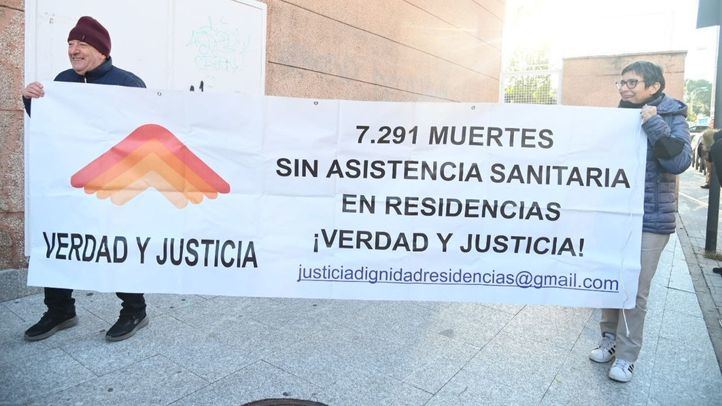 Concentración de Marea de Residencias, en una imagen de archivo