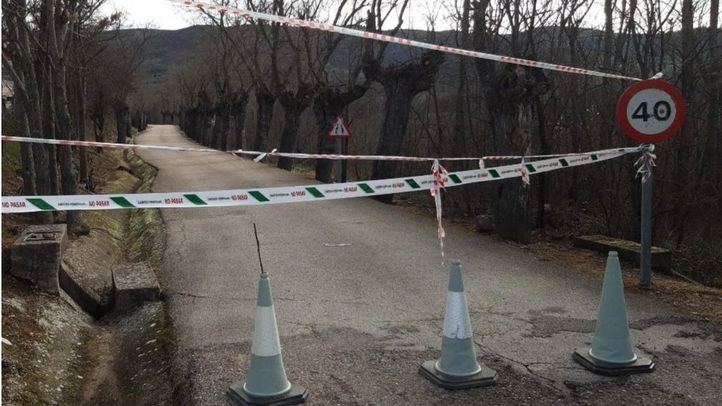 Zona balizada por riesgo de inundación