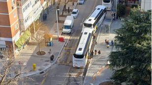 Obras de peatonalización en San Pol del Mar