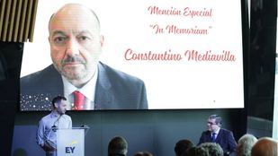 Homenaje a Constantino Mediavilla en los Premios Autonomía Personal