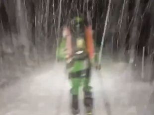 Rescatados dos senderistas en una ruta por Peñalara en plena ventisca