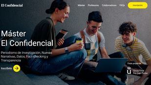 Abierta la inscripción del Máster de El Confidencial y URJC