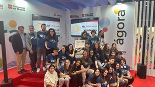 El IES Carmen Martín Gaite se lleva el primer premio en la Feria Madrid es Ciencia