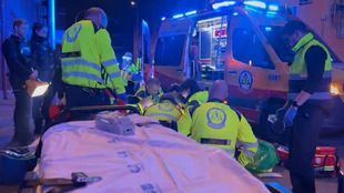 Un hombre cae desde cuatro metros mientras intentaba robar en Puente de Vallecas