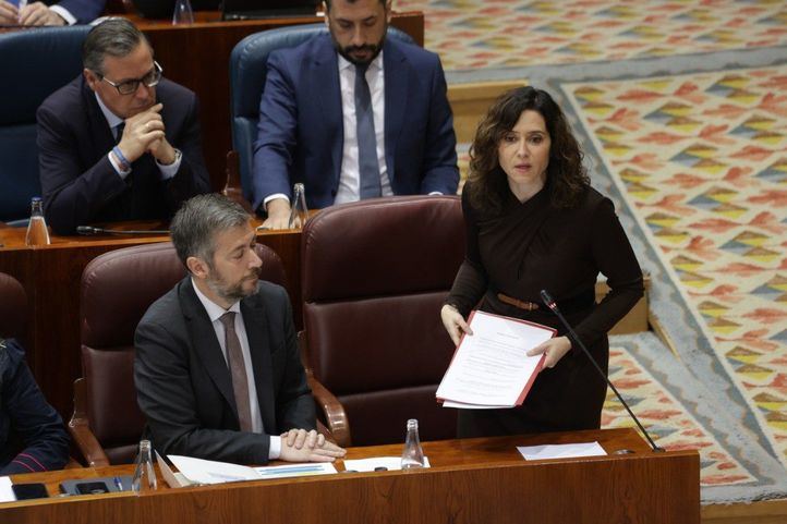Ayuso en el Pleno