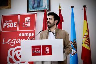 Miguel Recuenco, elegido secretario general del PSOE Leganés