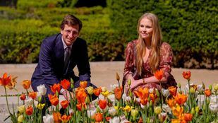 Así es el jardín de tulipanes que ha regalado a Madrid la princesa Amalia de Orange