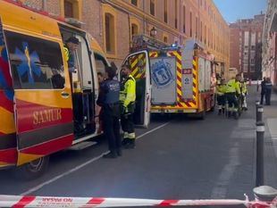 Seis intoxicados por monóxido de carbono en un aparcamiento de Arganzuela