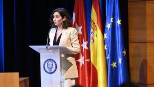 Isabel Díaz Ayuso en la Universidad Carlos III