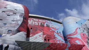 Carabanchel alberga La musa de Vistalegre , el mural más grande de España