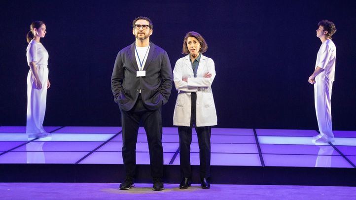 Elena Rivera, Fran Perea, Alicia Borrachero e Itzan Escamilla en 'El efecto'