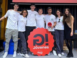 Alumnos del IES Laguna de Joatzel de Getafe ganadores del concurso Gira Jóvenes