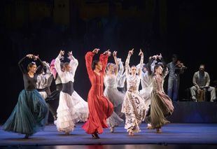 Antonio Najarro baila a Lorca