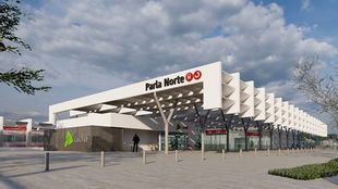 Diseño de la futura estación de Parla Norte de Cercanías Madrid