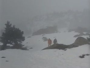Rescatada una pareja desorientada entre la niebla en la Sierra de Guadarrama
