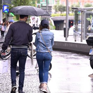 Mínimas en descenso y lluvias débiles previstas para el miércoles