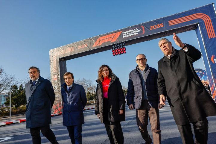 Presentación del Gran Premio de Fórmula 1 en Madrid