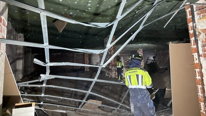 Accidente laboral en la calle Velázquez