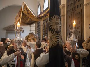 Viernes Santo en el claustro de las Descalzas