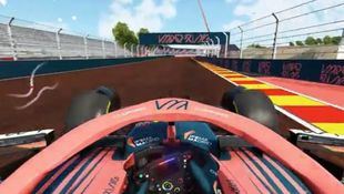 El circuito de Fórmula 1 Madring calienta motores en la parrilla de salida