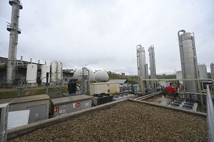 Imagen de archivo: planta de biogás del Parque Tecnológico de Valdemingómez.