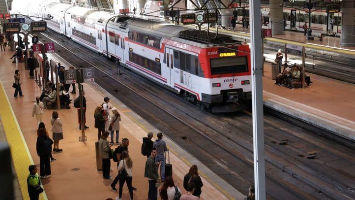 La estación de Atocha, un día después del gran apagón