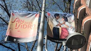 Las Vistillas y la Catedral de la Almudena, protagonistas del cartel de las Fiestas de San Isidro 2025