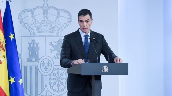 Pedro Sánchez, presidente del Gobierno.