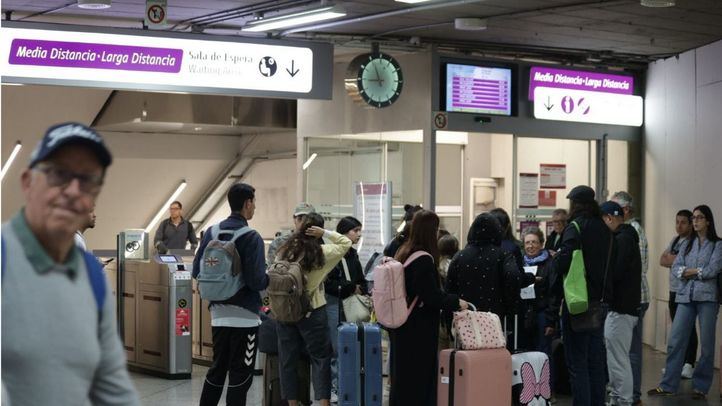 La estación de Atocha, un día después del gran apagón