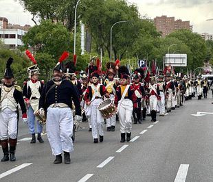 Varias recreaciones históricas rememoran el levantamiento del 2 de mayo