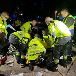 Herido grave por arma blanca tras una discusión en Vallecas