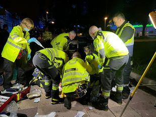 Herido grave por arma blanca tras una discusión en Vallecas
