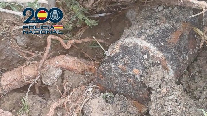 Desactivado un proyectil de artillería de la Guardia Civil en Getafe
