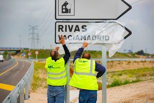 Rivas-Vaciamadrid estrena su primer enlace con la M-50