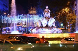 Archivo: Iluminación navideña en Madrid 2021