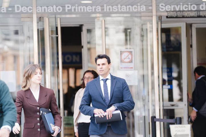 Alberto González Amador sale de declarar