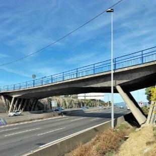 Cortes en la A-6 por obras de reparación de un paso elevado en Torrelodones