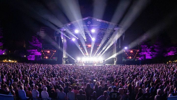 Concierto de Simple Minds en el Jardín Botánico de la Universidad Complutense de Madrid