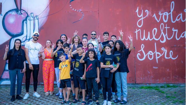 Campo de Trabajo de 2024, de la estancia de jóvenes, niños y niñas de Palestina en Rivas