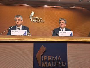 Daniel Martínez, vicepresidente ejecutivo de Ifema y Jordi Esteve, socio responsable del Área de Economics de PwC