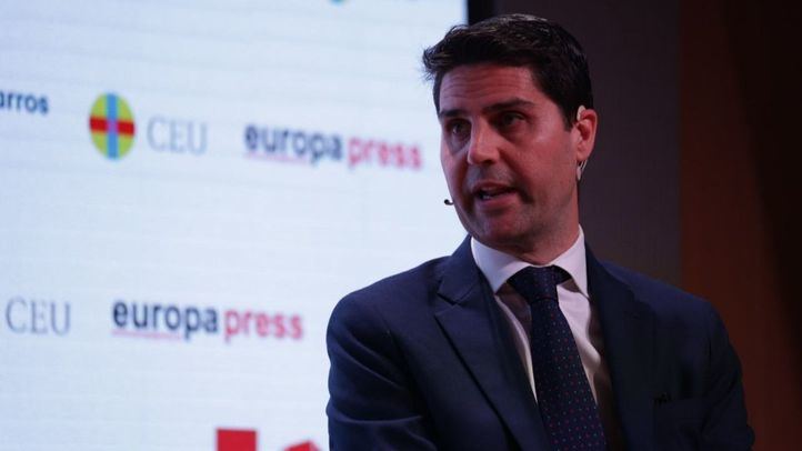 El consejero de Educación, Ciencia y Universidades, Emilio Viciana, protagoniza un Desayuno Informativo organizado por la Agencia de Noticias Europa Press