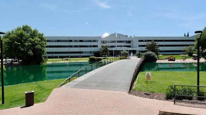 Exterior de la Universidad Europea en Villaviciosa de Odón.