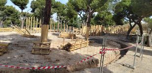 Protesta vecinal contra las obras "de hormigón" en la Dehesa de la Villa